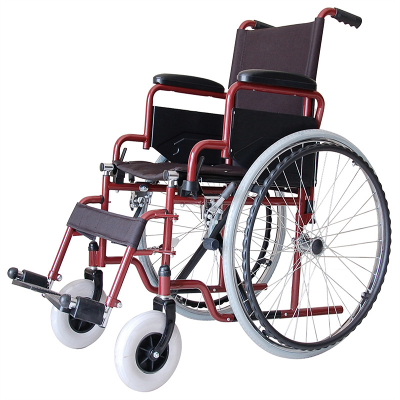 Self-Propelled Wheelchair with Flip Back Arms