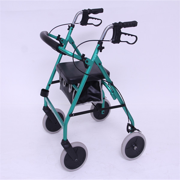 Lightweight 4 Wheel Aluminum Rollator 